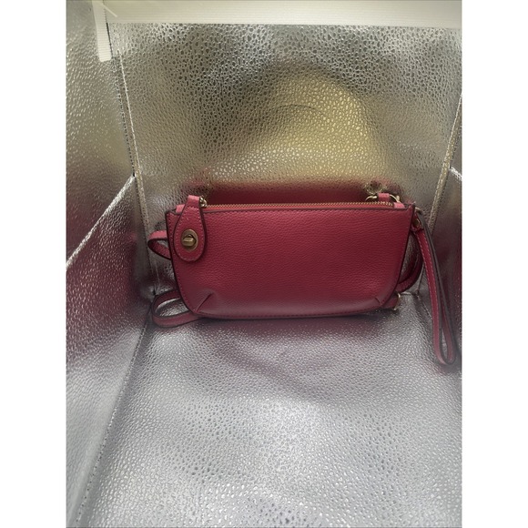 Joy Susan Women's Vegan Leather Wristlet Crossbody Clutch Bag W/ Removable Strap - Picture 3 of 16